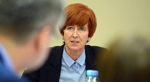 Minister podała w środę (7 czerwca) w Sejmie, że bezrobocie w maju spadło w stosunku do kwietnia o 0,2 pkt. proc. - do poziomu 6,1 proc. (fot. mat. MRPiPS) Elżbieta Rafalska: W czerwcu liczba bezrobotnych spadnie poniżej miliona