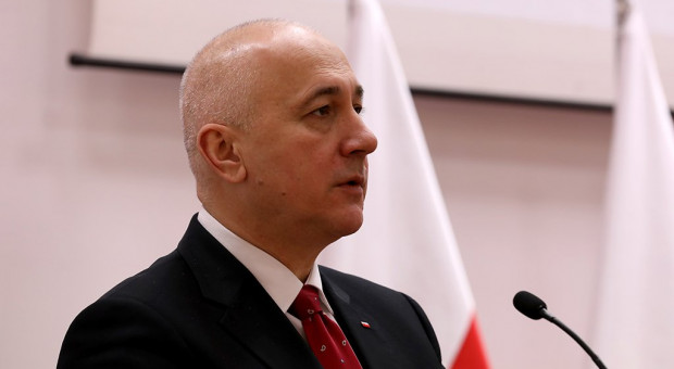 "12 czerwca, po raz pierwszy w historii obchodzimy święto waszej służby, która przez ostatnie cztery miesiące przeszła znaczącą reformę." Fot. Twitter/MSWiA Szef MSWiA z okazji święta SOP: "Byliście gotowi na wyzwania i zmiany"