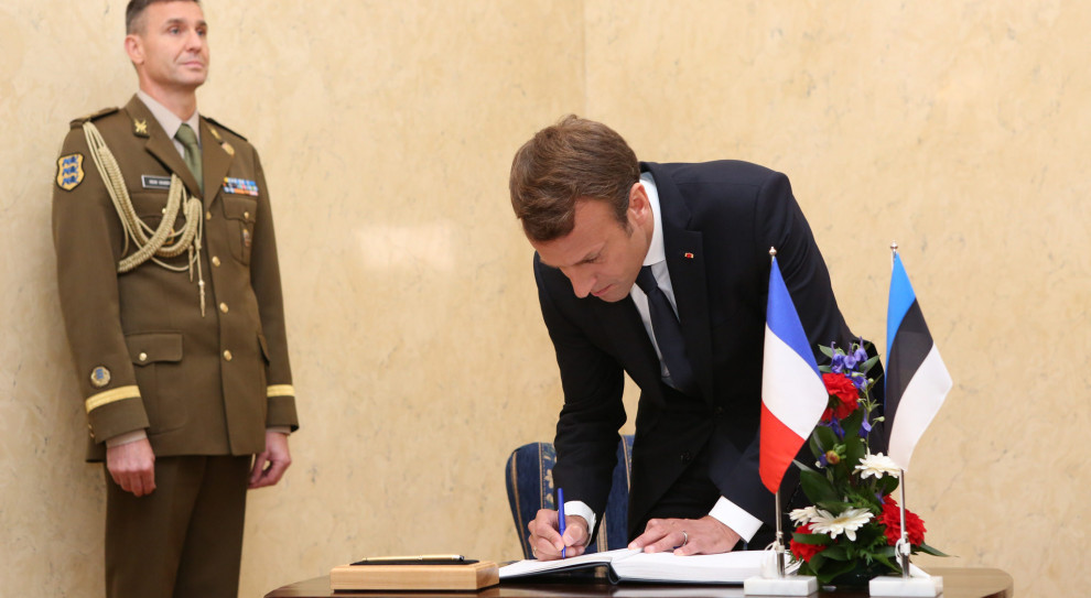 Prezydent Francji Emmanuel Macron w czasie wizyty w Estonii (fot. Annika Haas/EU2017EE Estonian Presidency/flickr.com/CC BY 2.0)