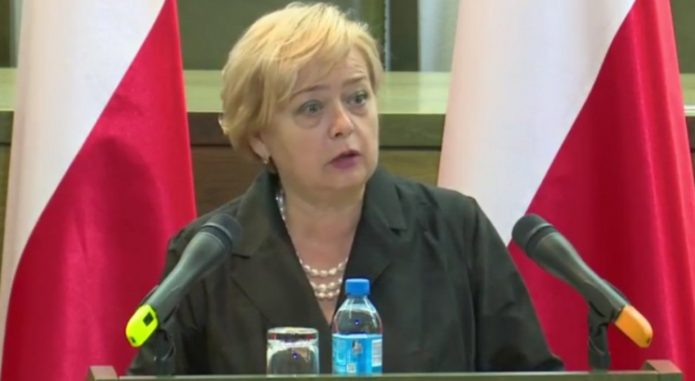 Prezes Gersdorf, która już ukończyła 65. rok życia informowała już wcześniej, że "nie złożyła i nie złoży" wniosku do prezydenta ws. dalszego zajmowania stanowiska sędziowskiego i funkcji prezesa SN Fot. Materiały prasowe Małgorzata Gersdorf pozostaje pierwszym prezesem Sądu Najwyższego