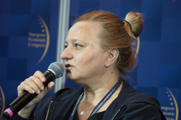 Barbara Chwiesiuk, prezes zarządu spółki Bialcon SA. (fot. PTWP)