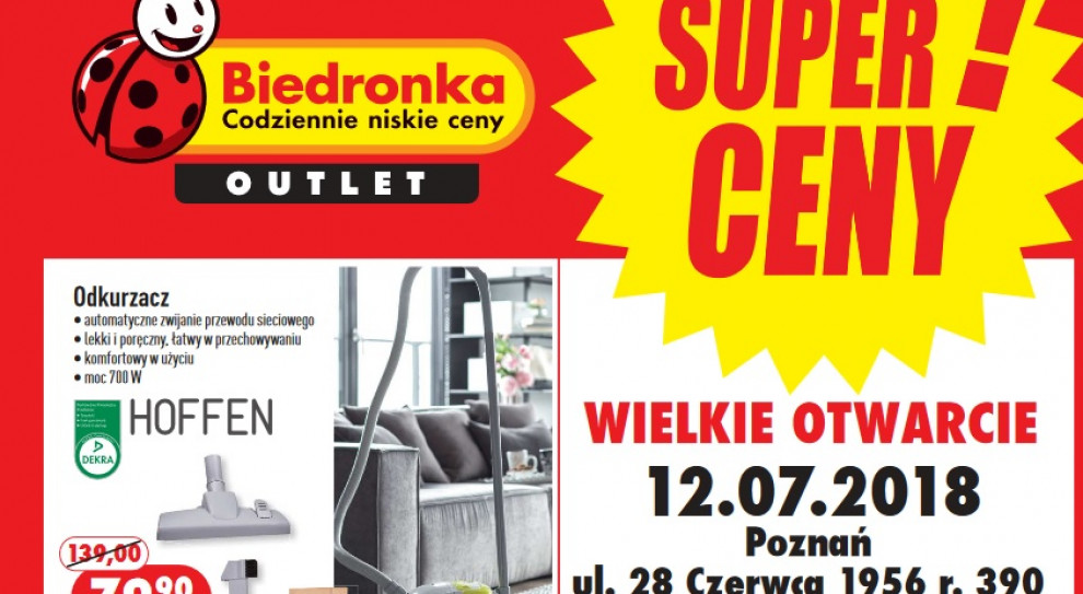 W outlecie oferowane mają być pełnowartościowe produkty przemysłowe pochodzące z poprzednich kolekcji. (fot. mat. pras.) Biedronka otwiera... outlet