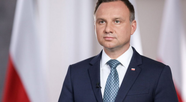 Prezydent wyróżnił 11 pracowników GUS. (fot. Krzysztof Sitkowski/KPRP) Andrzej Duda odznaczył pracowników Głównego Urzędu Statystycznego