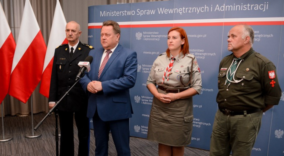 TOPR tylko w ostatnim miesiącu przeprowadził 105 akcji. (fot.mswia.gov.pl) Resort podsumował półmetek wakacji. Służby pracują na pełnych obrotach