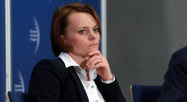 Potrzeba miejsc pracy lepszej jakości - powiedziała w Inowrocławiu minister przedsiębiorczości i technologii Jadwiga Emilewicz (fot.ptwp) Jadwiga Emilewicz: potrzeba miejsc pracy lepszej jakości
