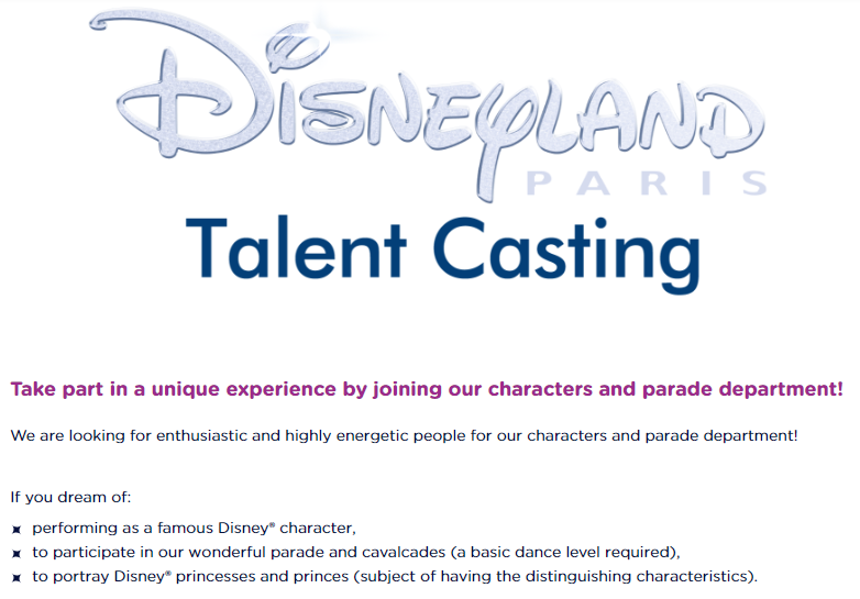 fot. http://careers.disneylandparis.com