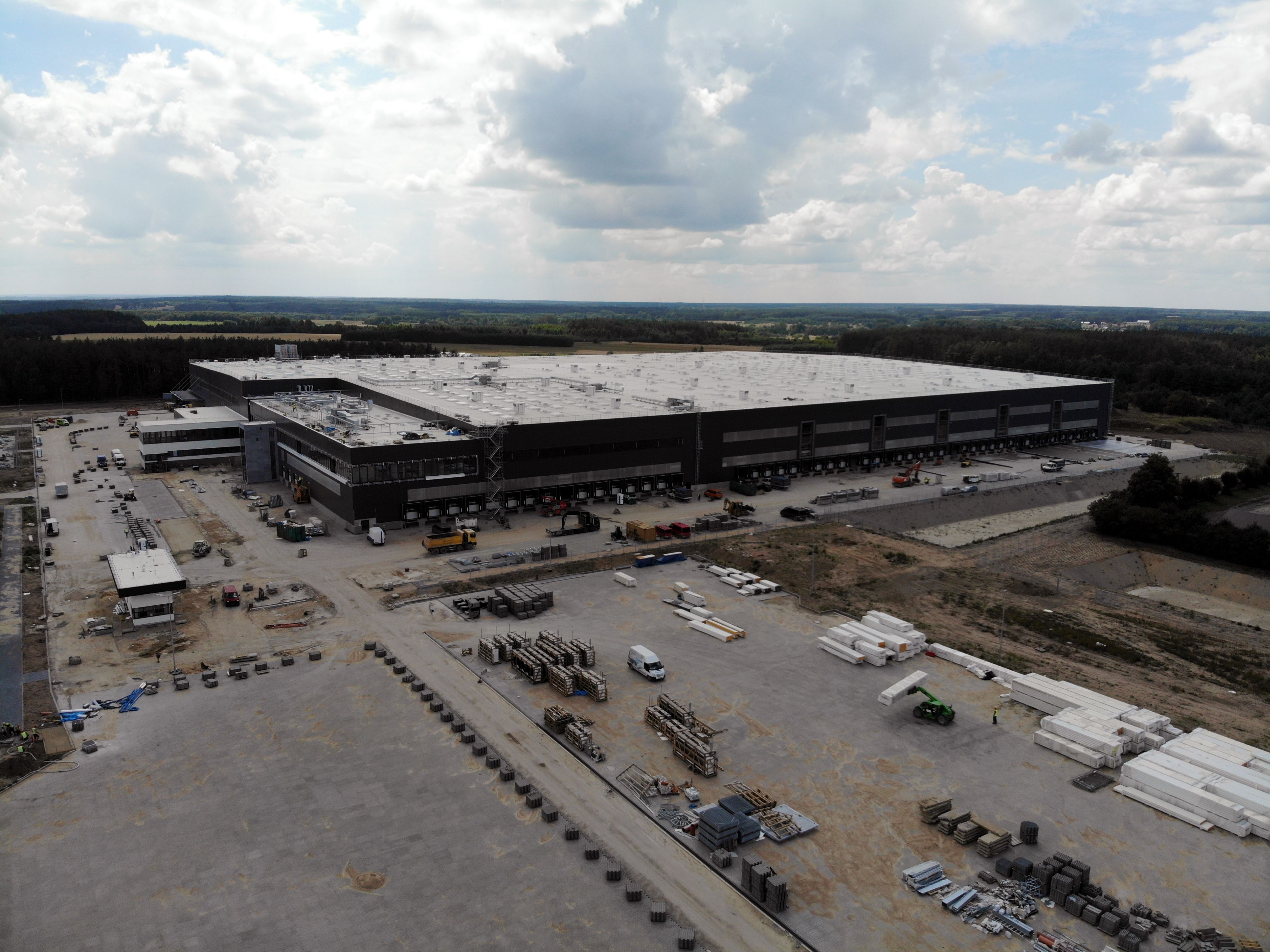 10. centrum dystrybucyjne w Kałuszynie będzie największym w kraju spośród wszystkich obiektów magazynowych Lidla. (Fot. mat. pras.)