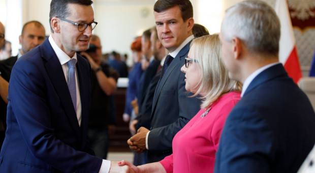 Posiedzenie rządu (fot. twitter KPRM) Rząd podjął decyzję ws. płacy minimalnej