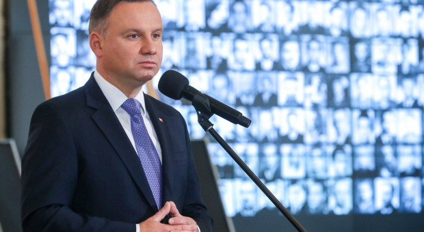 Prezydent przypomniał, że jako poseł na Sejm i kandydat do parlamentu europejskiego pomagał Szydło walczyć o kopalnię Brzeszcze (fot. Grzegorz Jakubowski/KPRP) Prezydent: Miejsca pracy szukają kandydatów do pracy dzięki rządom dobrej zmiany