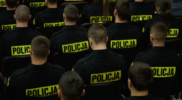 Protest policjantów trwa od 10 lipca. (fot.PTWP/Michał Oleksy) Brudziński: Dołożę starań, aby wypracować satysfakcjonujące porozumienie