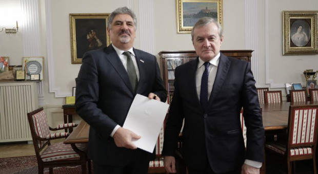 Jerzy Miziołek w MKiDN, gdzie odebrał nominację na dyrektora kulturalnej placówki (fot. Danuta Matloch/MKiDN/mkidn.gov.pl) Jerzy Miziołek dyrektorem Muzeum Narodowego w Warszawie