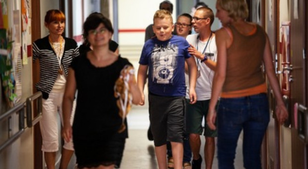 W bydgoskim ośrodku „Braille’a” dobiegł końca remont 12 pracowni i budowa 2 nowych warsztatów do nauki zawodu (fot. Filip Kowalkowski/UMWKP) Marszałkowskie inwestycje edukacyjne. Region czeka seria inwestycji