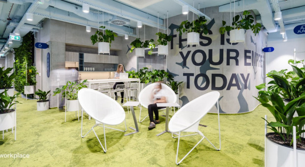 Fot. Mat. prasowe Workplace Solutions Jak zaaranżować przestrzeń pracy w zgodzie z naturą?