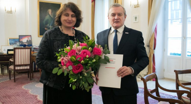 Janiszewska-Jakubiak jest historykiem sztuki fot. Danuta Matloch Dorota Janiszewska-Jakubiak dyrektorem Instytutu POLONIKA
