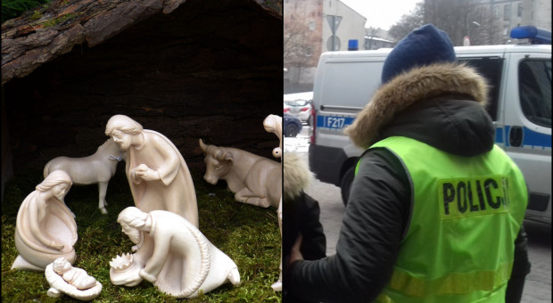 Nieodpowiedzialna 42-latka jest dobrze znana wyszkowskim policjantom. (fot. pixabay.com/Łódzka Policja /twitter.com) Niecodzienna interwencja policjantów... w szopce w Wyszkowie