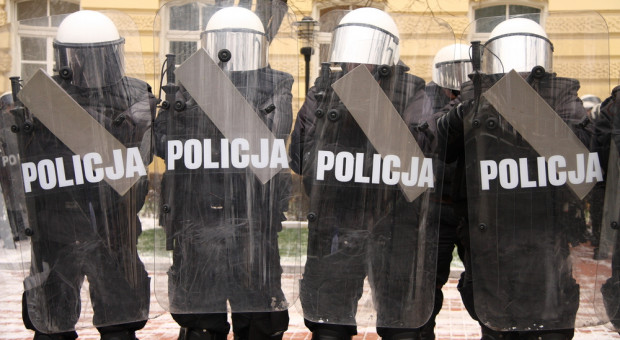 W polskiej policji pracuje około 100 tys. osób. (fot.shutterstock.com) Po fali "psiej grypy" petycja o zmniejszenie wynagrodzenia policjantów na L4