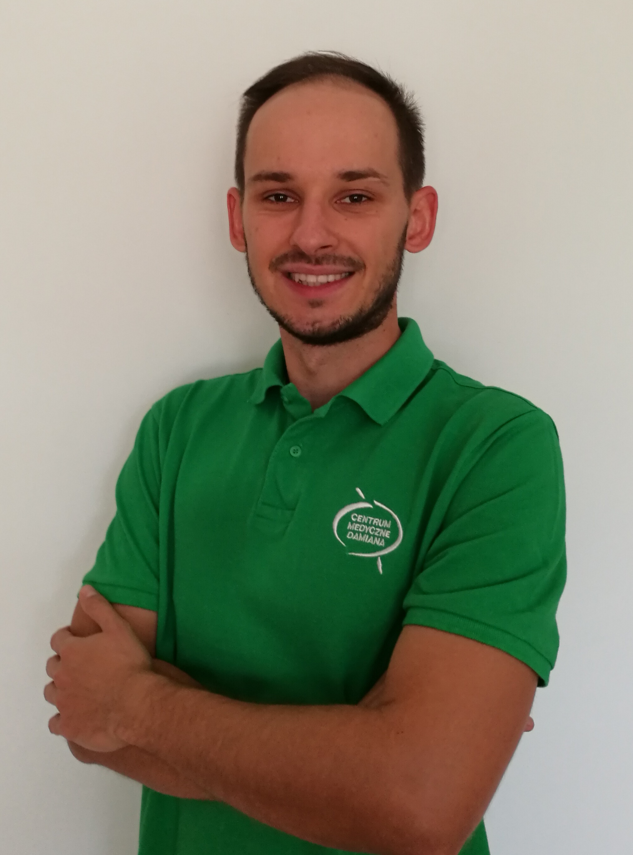 fizjoterapeuta Mateusz Dul (fot. materiały prasowe)