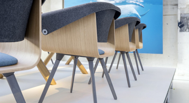 Plastic whale chair (Fot. mat. pras.) Biuro w duchu zero waste. Trend dociera do Polski