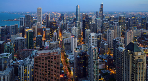 Chicago, jedna z rozwiniętych, gospodarczych metropolii USA. (fot. Pedro Szekely/flickr.com/CC BY-SA 2.0) Tylu wakatów w Ameryce nie było od blisko 20 lat