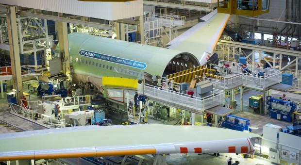 rytyjskie zakłady Airbusa to dostawca m.in. skrzydeł dla samolotów koncernu (fot. mat. pras.) Airbus ma kłopot. Tysiące miejsc pracy zagrożonych przez Brexit