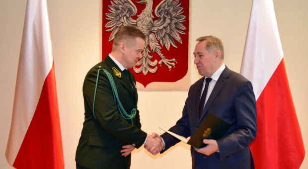 Transparentność naszego Związku stawiam jako priorytet mojego działania - podkreślił nowy Łowczy Krajowy. (fot. Ministerstwo Środowiska) Albert Paweł Kołodziejski szefem Polskiego Związku Łowieckiego