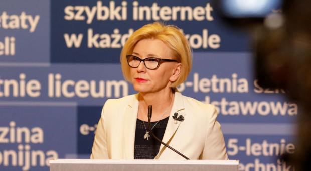 Od 2012 r. nie było żadnych podwyżek - mówiła minister Machałek (fot: twitter.com/MEN_GOV_PL) Marzena Machałek: odbudowujemy prestiż zawodu nauczyciela