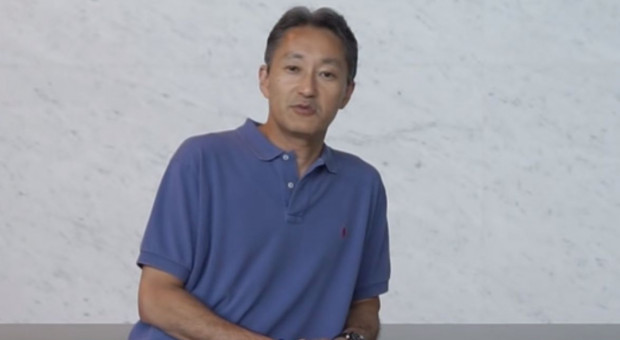 Prezes japońskiego koncernu Sony Kazuo Hirai. (Fot. YouTube) Prezes Sony odchodzi na emeryturę po 35 latach w firmie