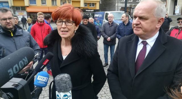 Minister rodziny i polityki społecznej Elżbieta Rafalska w czasie wizyty w Świebodzinie. (fot. MRPiPS/twitter.com) Emerytury plus a Funduszu Pracy. Minister Rafalska wyjaśnia wątpliwości