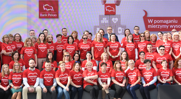Wolontariusze Banku Pekao spotkali się na festiwalu Wolontariatu. (fot. materiały prasowe) Festiwal Wolontariatu w Pekao. Blisko 1200 pracowników pomaga innym