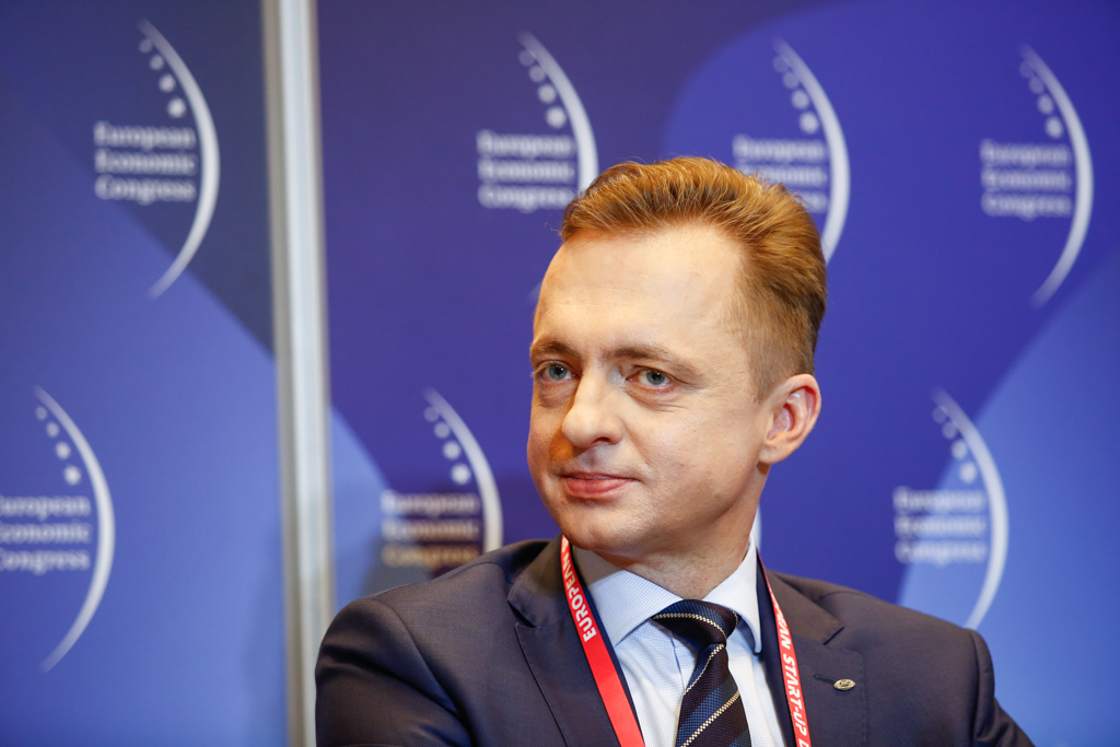 Paweł Jaroszek, członek zarządu Zakładu Ubezpieczeń Społecznych. Fot. PTWP / TK