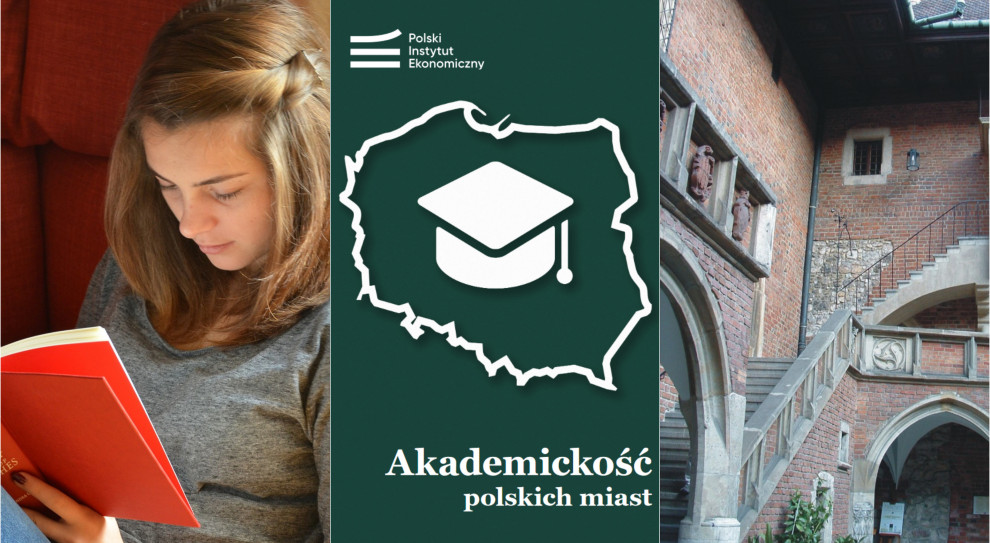 Ciekawostka. Warszawa jest drugim miastem w Europie pod względem liczby studentów, z wynikiem 235 tys. osób. (fot. Polski Instytut Ekonomiczny/pixabay.com/wikimedia.rog/CC/domena publiczna) Które miasta w Polsce mają najlepsze uczelnie?
