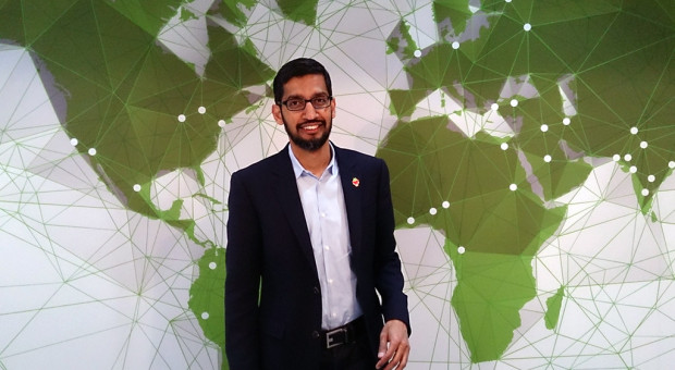 Prezes Google Sundar Pichai ogłosił nowy plan przekazania 1 mld dol. na budowę 20 tys. nowych domów w rejonie zatoki San Francisco. Fot. Maurizio Pesce/Flickr, licencja CC BY-SA 2.0 Google obiecuje miliard dolarów na budowę domów