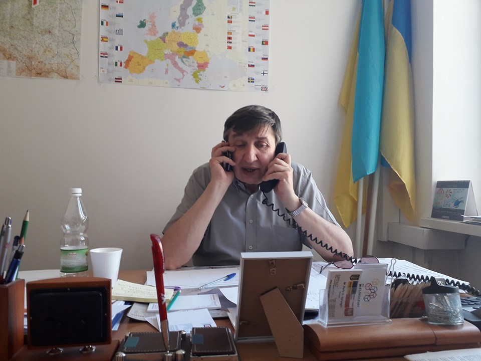Na zdjęciu Jurij Kariagin. (fot. Facebook/Katarzyna Duda)
