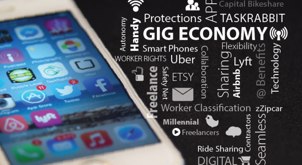 Pojęcie gig economy zawiera w sobie różne formy świadczenia pracy, które są alternatywą do etatu. Nazwa pochodzi od angielskiego słowa gig, które oznacza pracę na krótko, to kolokwializm. (fot. flickr.com/CC BY 2.0) Czy gig economy wyprze zatrudnienie na etacie?
