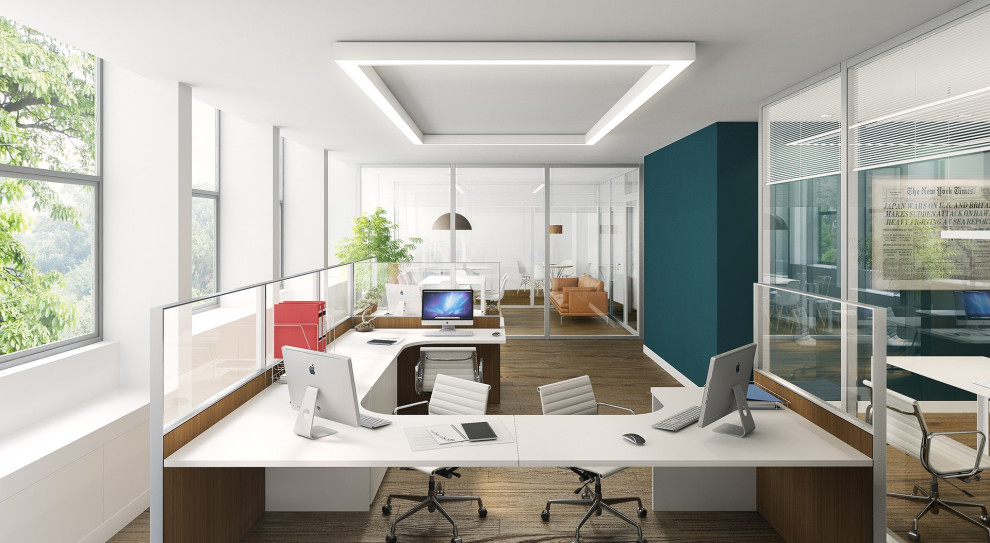 Biura typu open space dają firmom średnio około 20 proc. oszczędności. (fot. pixabay.com) Trendy w pracy biurowej. Wolicie open mind, czy open space?