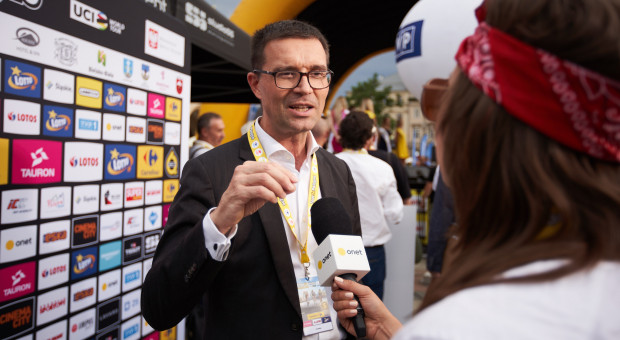 Prezes Carrefour Polska na dwóch kołach w Tour de Pologne
