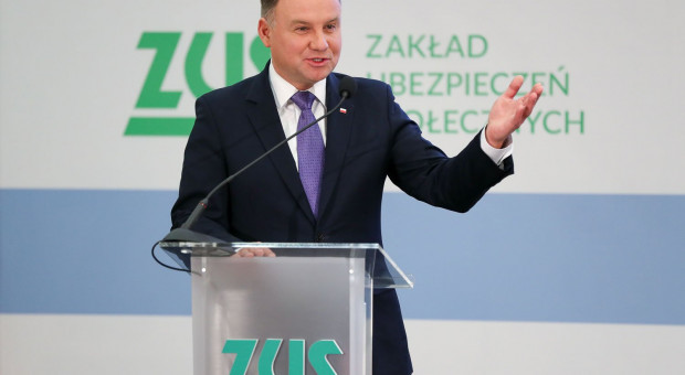 Prezydent Duda: Jestem ostatnim człowiekiem w Polsce, który będzie zwolennikiem zlikwidowania ZUS