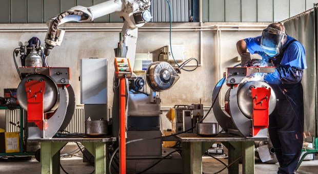 Inicjatywa dotycząca wykorzystania technologii powinna pochodzić od pracowników. Fot. Shutterstock Cobot może być już tańszy od polskiego pracownika z pensją minimalną