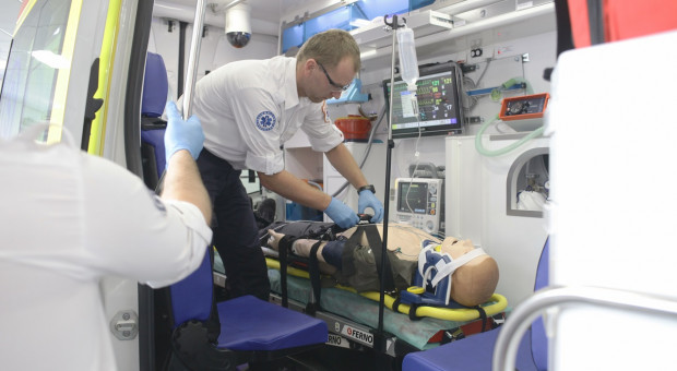 W Polsce mamy w tej chwili ok. 25 tys. ratowników. (fot. pigwa/MichałOleksy) Kraska: ratownik medyczny powinien pracować na szpitalnym oddziale ratunkowym lub w karetce