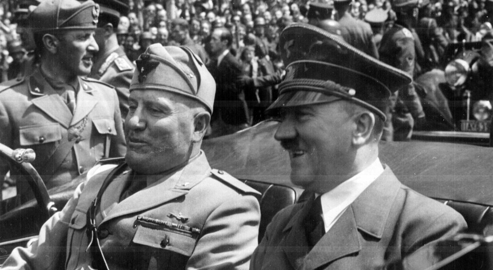 Adolf Hitler w 1940 r. razem z twórcą faszyzmu Bennito Mussolinim w Monachium. (fot. Marion Doss/flickr.com/CC BY-SA 2.0) Zwolniono go za mem. W sądzie wygrał z pracodawcą