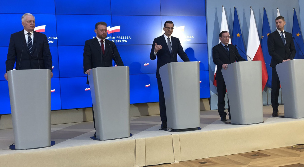 Wicepremier namawia uczelnie do kształcenia w online w związku z koronawirusem (fot. twitter.com/NAUKA_GOV_PL) Koronawirus: Ministerstwo rozważa zawieszenie zajęć na uczelniach