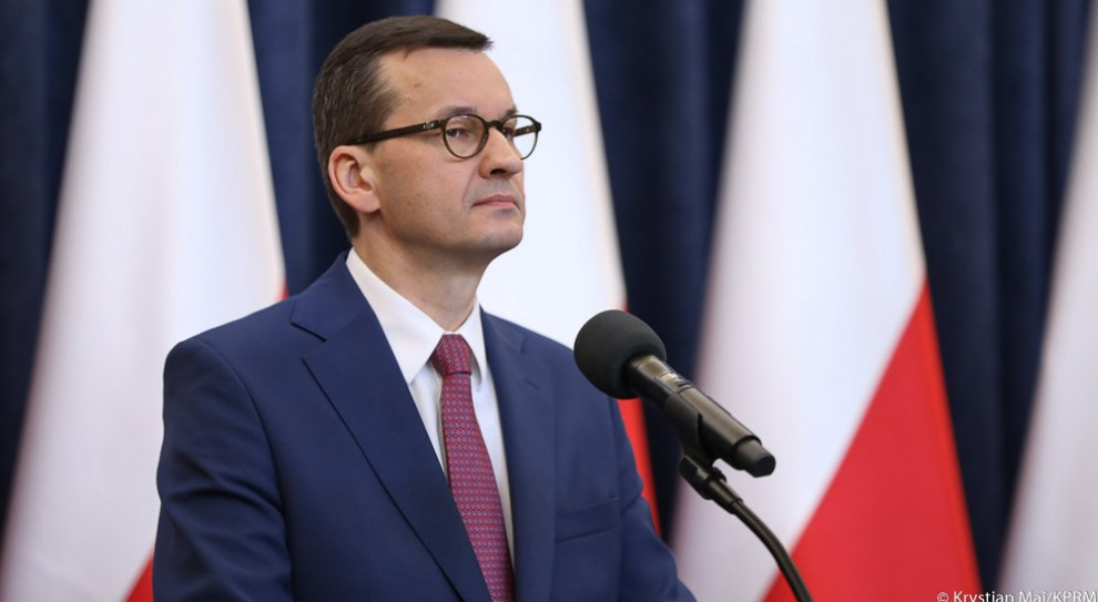 Pierwszy filar Tarczy Antykryzysowej ma na celu bezpieczeństwo pracowników - powiedział premier (Fot. KPRM) Powstał pakiet antykryzysowy - po pierwsze bezpieczeństwo pracowników