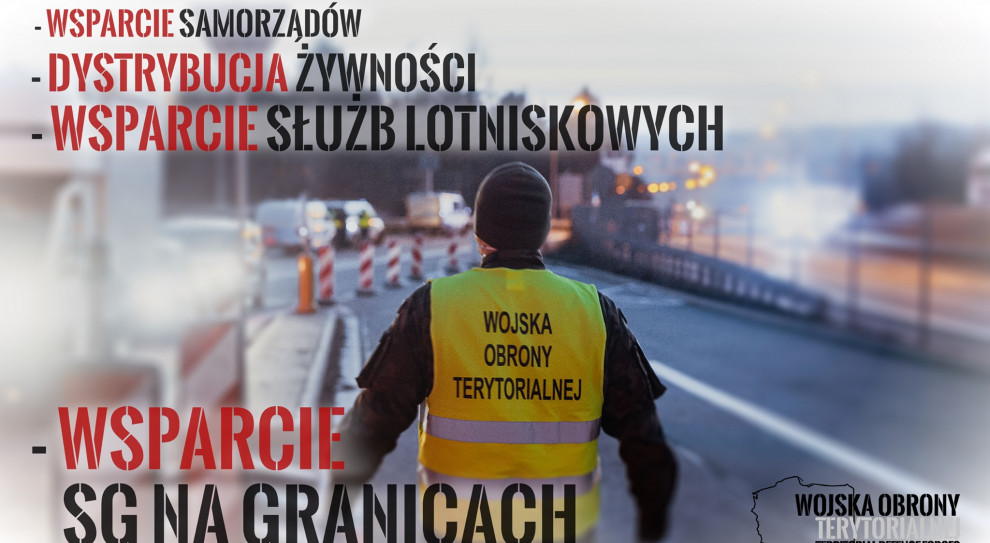 Formacja istnieje od czterech lat, obecna sytuacja to pierwszy tak poważny sprawdzian. (Fot. twitter.com/terytorialsi) Terytorialsi gotowi by wspierać Policję w kontrolowaniu osób poddanych kwarantannie
