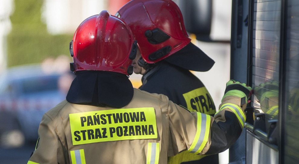 Dwutygodniową kwarantanną objęto całą jednostkę PSP (fot. mat. MSWiA) w Warszawie jeden ze strażaków ze Śródmieścia z koronawirusem - jednostka w kwarantannie