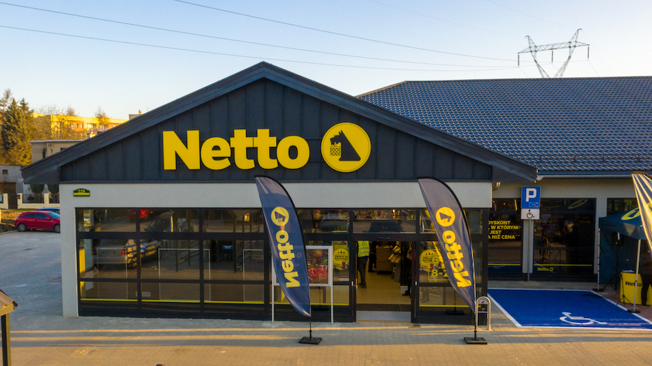 Do ponad 5,5 tys. pracowników sieci handlowej Netto trafiły maseczki ochronne. (Fot. mat. pras.)