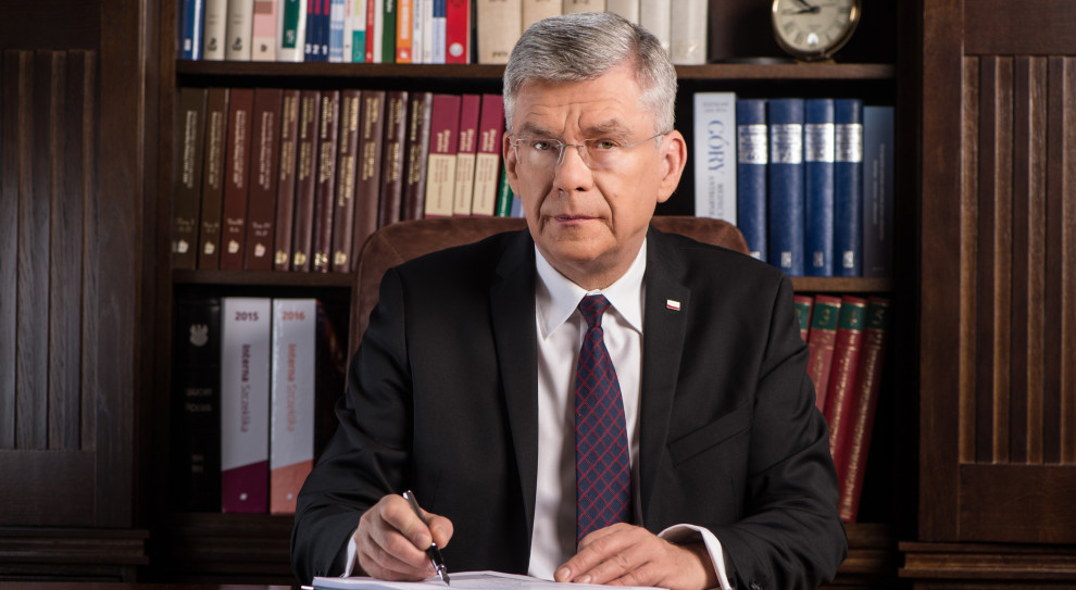 Wicemarszałek Senatu Stanisław Karczewski. (Fot. www.stanislawkarczewski.pl) Stanisław Karczewski zrezygnował z funkcji wicemarszałka Senatu