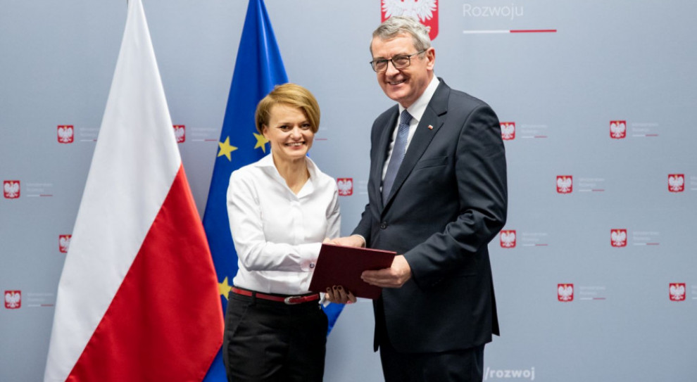 Wicepremier Jadwiga Emilewicz i minister nauki Wojciech Murdzek (Fot. gov.pl) Minister nauki do rektorów: będę zmierzał do wzrostu znaczenia nauki polskiej na świecie