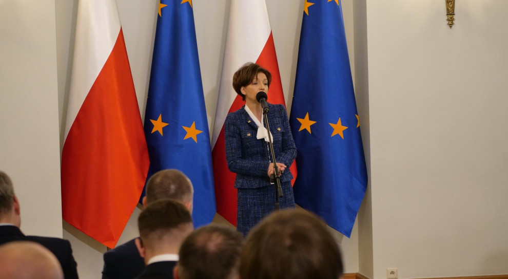 Marlena Maląg (fot. facebook.com/MalagMarlena) Maląg: Sytuacja bezrobocia może się pogorszyć