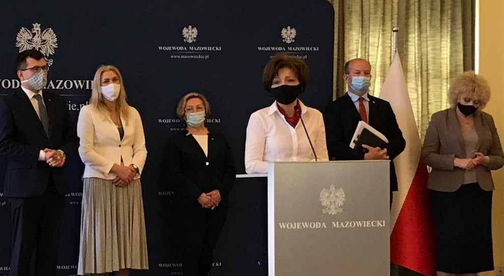 Minister Marlena Maląg podsumowała dotychczasowe funkcjonowanie tarczy antykryzysowej i tarczy finansowej (fot. twitter.com/MRPiPS_GOV_PL) Maląg: Przekazaliśmy już około 60 mld zł na ochronę miejsc pracy