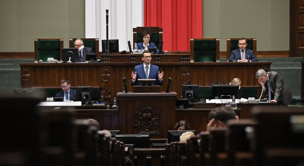 Mateusz Morawiecki (fot. twitter.com/PremierRP) Morawiecki: W latach kryzysu 2008-2009 wzrosło ubóstwo i bezrobocie